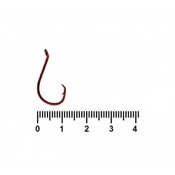 Гачки для риби, Siweida Chinu XC SW-7384, 1000шт/уп, колір RED, № 4